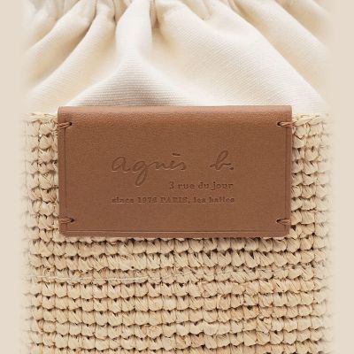 ラフィア スモール ショルダーバッグ YAX08－02 | agnes b