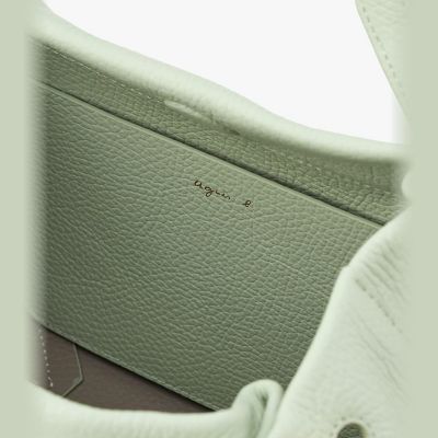 レザー ミディアム トートバッグ ”Zoe” ZAS05－01 | agnes b