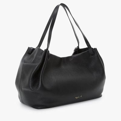 超美品 アニエスベー ボディバッグ レザー ペーター 30-26021002 レザー ラージ トートバッグ”Zoe” ZAS05－02 | agnes b