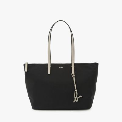 ＜agnes b. (Women)＞ナイロン　ミディアム　トートバッグ　”Ａｄｅｌｅ”　ＺＡＳ１０－０１