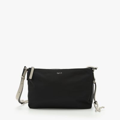 ナイロン ミディアム ショルダーバッグ ”Adele” ZAS10－06