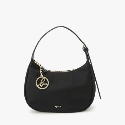 ＜agnes b. (Women)＞【Ｏｕｔｌｅｔ】ナイロン　スモール　ショルダーバッグ　ＺＡＳ０６－０１