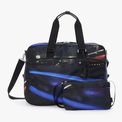 ＜agnes b. (Women)＞フォトプリント　　２ｗａｙ　ラージ　ボストンバッグ　ＲＡＴ０１Ｎ－０１