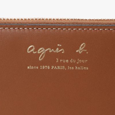 アニエスベーロングウォレット agnes b.（アニエスベー） 財布 レザー ロングウォレット ”Erika