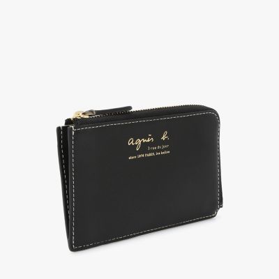 アニエス・ベー カードケース 定価￥13,750（税込） レザー カードケース ZAW01－04 | agnes b. (Women