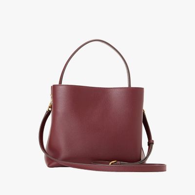 レザー 2way ミディアム トートバッグ ”Christelle