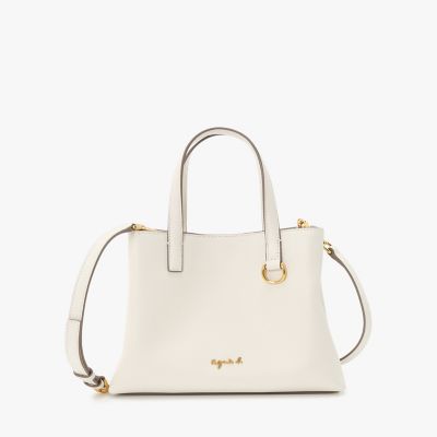 ＜agnes b. (Women)＞２ｗａｙ　スモール　トートバッグ　”Ｃｈｒｉｓｔｅｌｌｅ”　ＡＢＳ０１－０２