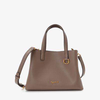 ＜agnes b. (Women)＞２ｗａｙ　スモール　トートバッグ　”Ｃｈｒｉｓｔｅｌｌｅ”　ＡＢＳ０１－０２