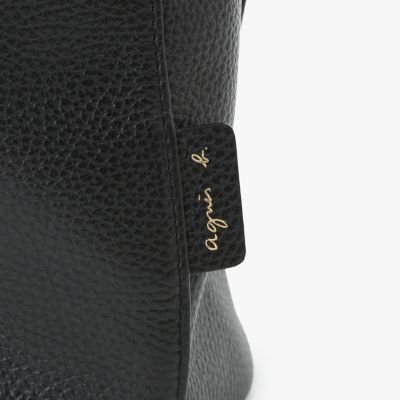 レザー ラージ ショルダーバッグ ABS15－02 | agnes b. (Women