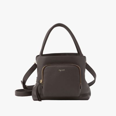 レザー 2way トートバッグ ”angele” ABS13－01