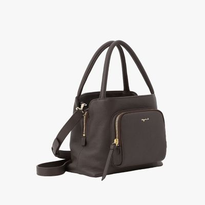 レザー 2way トートバッグ ”angele” ABS13－01