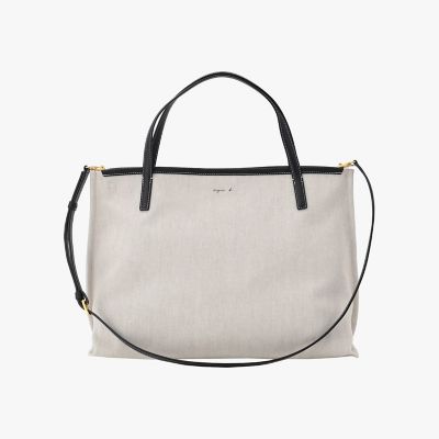 リネン 2way トートバッグ ABX01－01 | agnes b. (Women