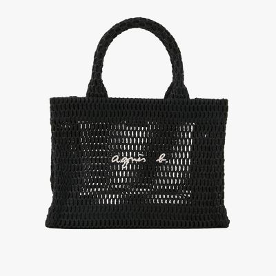 ＜agnes b. (Women)＞ナイロン　メッシュ　スモール　トートバッグ　ＡＢＸ０３－０１