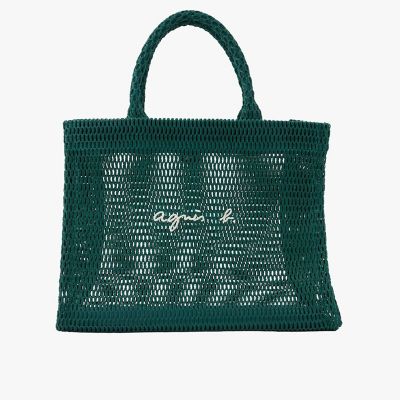 ＜agnes b. (Women)＞ナイロン　メッシュ　ラージ　トートバッグ　ＡＢＸ０３－０２