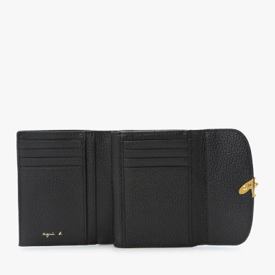 レザー 三つ折り ウォレット ”The b．” ABW02－01 | agnes