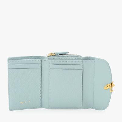 レザー 三つ折り ミニ ウォレット ”The b．” ABW02－02