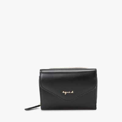 値下げしました。新品♫ アニエスベー　三つ折り財布 使いやすい♪】アニエスベー ミニ財布 三つ折り すぐ届く (Agnes b