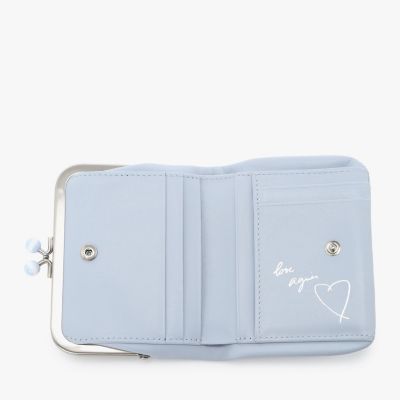 レザー がま口 ミニ ウォレット ”Irene” PAW07－06
