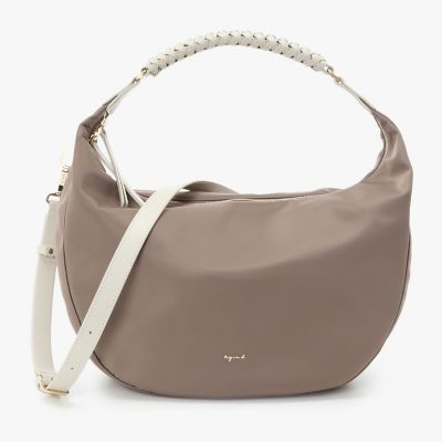 アニエス・ベー 未使用タグ付 ハラコバッグ ショルダー&amp;クラッチ agnes b. - アニエス・ベー 未使用タグ付 ハラコバッグ ショルダー