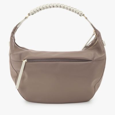 値下げ！ アニエスベー 2way ショルダーバッグ グレイッシュベージュ agnes b.（アニエスベー） ショルダーバッグ バッグ ナイロン 2way
