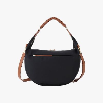 【送料込み】Agnes b ナイロン 2way ショルダーバッグ agnes b.（アニエスベー） ショルダーバッグ バッグ ナイロン 2way