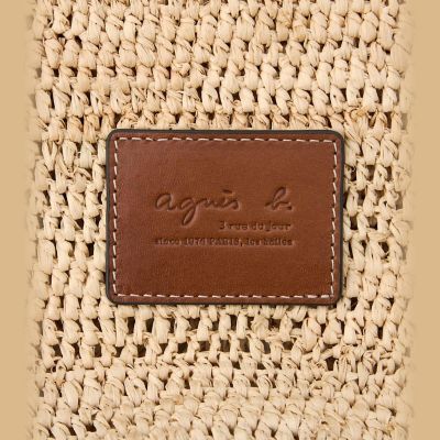 ラフィア トートバッグ ABX04－01 | agnes b. (Women
