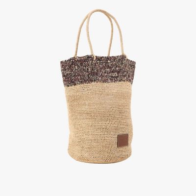 美品  Agnes.b  36  メッシュ  ラフィア  編み込み ラフィア トートバッグ ABX04－01 | agnes b. (Women