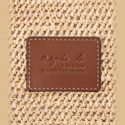 IENA アニエスベー ラフィアトートバッグ ラフィア トートバッグ ABX04－01 | agnes b. (Women