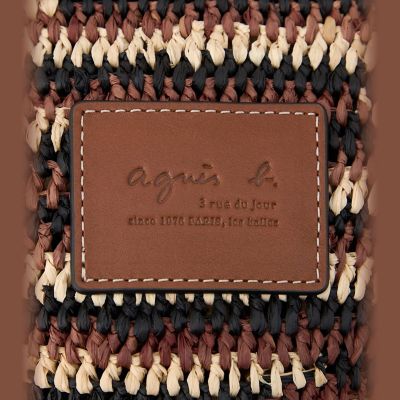 ラフィア トートバッグ ABX04－01 | agnes b. (Women