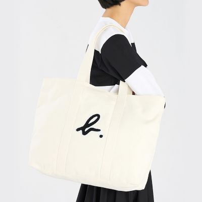 WEBスペシャル ”b．” ロゴ ラージ トートバッグ ECS02－03