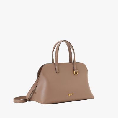 レザー 2way ミディアム トートバッグ ”Christelle