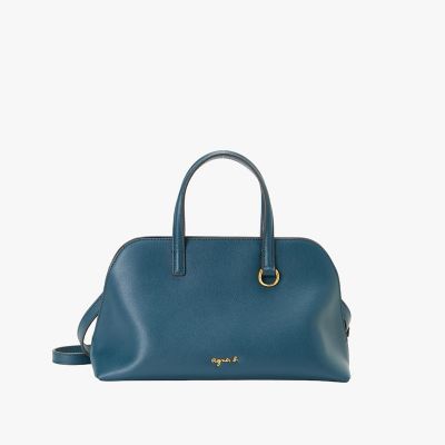 レザー 2way ミディアム トートバッグ ”Christelle