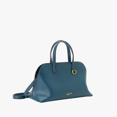 レザー 2way ミディアム トートバッグ ”Christelle