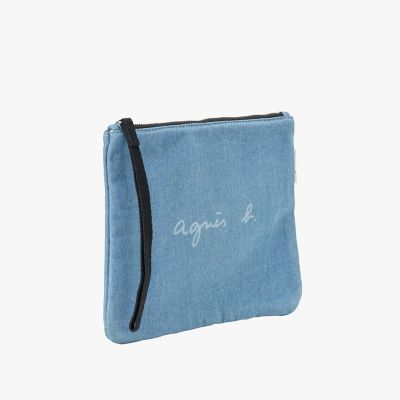 デニム ポーチ ”Paulette” YAS18A－02 | agnes b