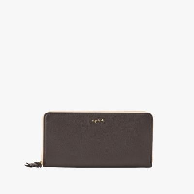 レザー ラウンドジップ ウォレット ”Angele” BBW03－02