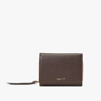 レザー 三つ折り ウォレット ”Angele” BBW03－03 | agnes