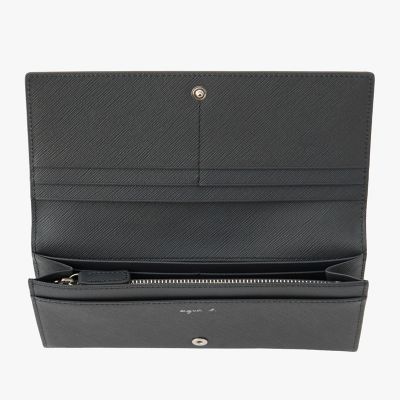 レザーロングウォレット”Simon” MH18－02 | agnes b. HOMME