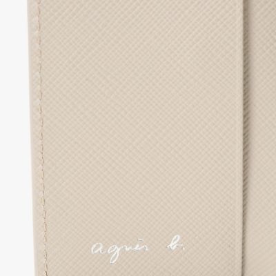 未使用級✨ agnès b. レザーキーケース\"Simon\" ブラック レザーキーケース
