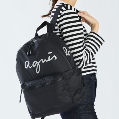 ナイロンバックパック ”Air” XAH03－01 | agnes b. HOMME