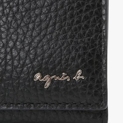 レザー 三つ折り ウォレット ABH05－02 | agnes b. HOMME (Men