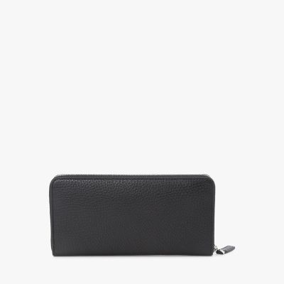 レザー ラウンドジップ ロングウォレット ABH05－03 | agnes b