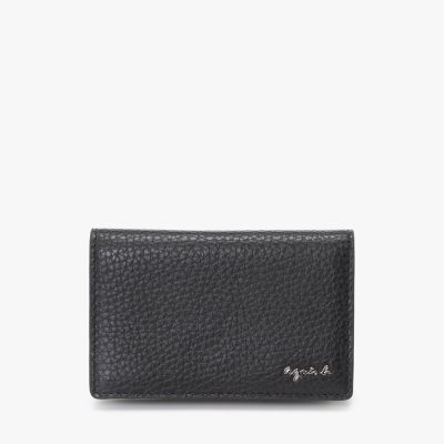 ＜agnes b. HOMME (Men)＞レザー　カードケース　ＡＢＨ０５－０４