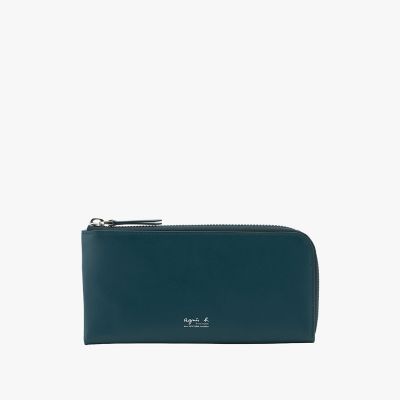 レザー ラウンドジップ ロングウォレット ”Yvon” ZAH04－08