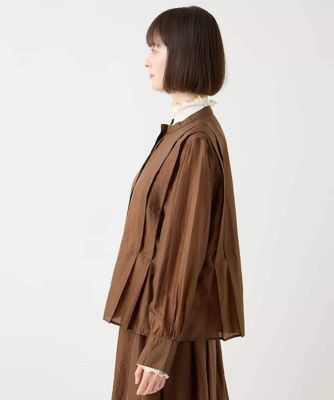 HIROKO BIS / ヒロコビス シアーフラワーエンボスブラウス /洗える HIROKO BIS｜シアーフラワーエンボスブラウス /洗える | Rakuten