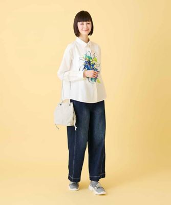 eiko kondo エイココンドウ ブラウス シアー シャツ セーラーカラー BPF01_BIS01_RBBED30270_900012?