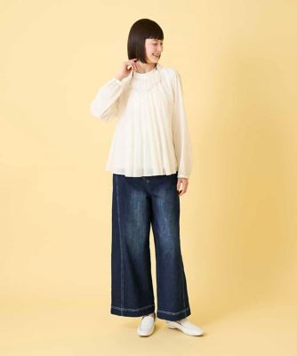 futatsukukuri 伸びる髪の毛ブラウス WALL - futatsukukuri 伸びる髪の毛ブラウスの通販 by to｜ウォール