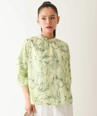 線描き刺繍デザインブラウス ／洗える | HIROKO BIS (Women