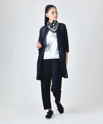 ステッチデザインシアーチュニックブラウス | HIROKO BIS (Women