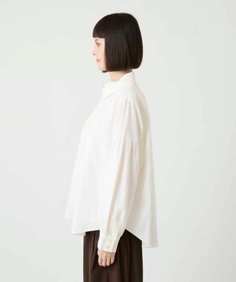 タイプライター比翼デザインブラウス ／洗える | HIROKO BIS (Women