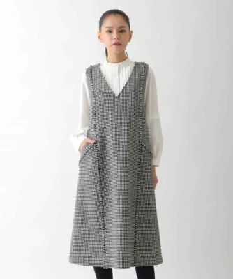 ハリスツイード テーラード 千鳥格子 エルボーパッチ　くるみボタン 日本製 J.PRESS くるみボタン エルボパッチツイードテーラードジャケットXL